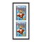 Comic Book Display Frame for CGC, PGX Graded, Slabed Comics - Black Wood Comic Frame With White Mat for 8.125x13 Comics, 18 Frame Sizes